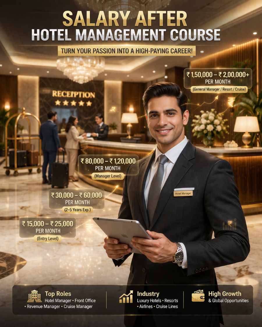 Hotel Management Salary (2026): Freshers, Experience, India & Abroad Salary Guide