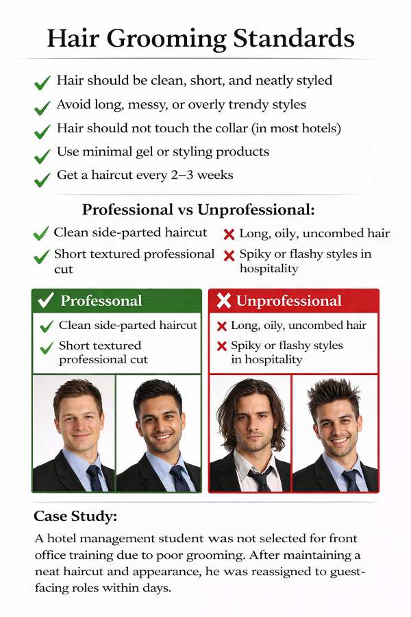 Hair Grooming Standards for men