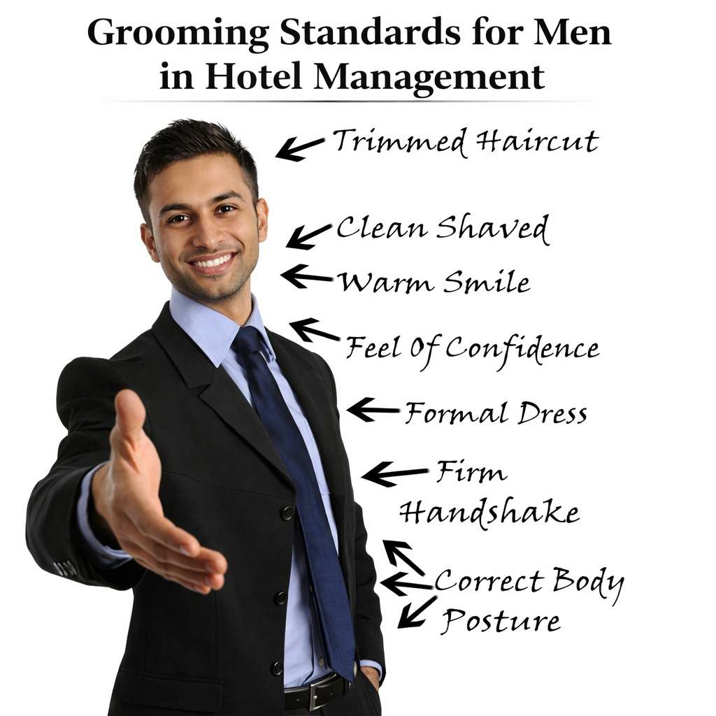 Grooming Standards for Men in Hotel Management